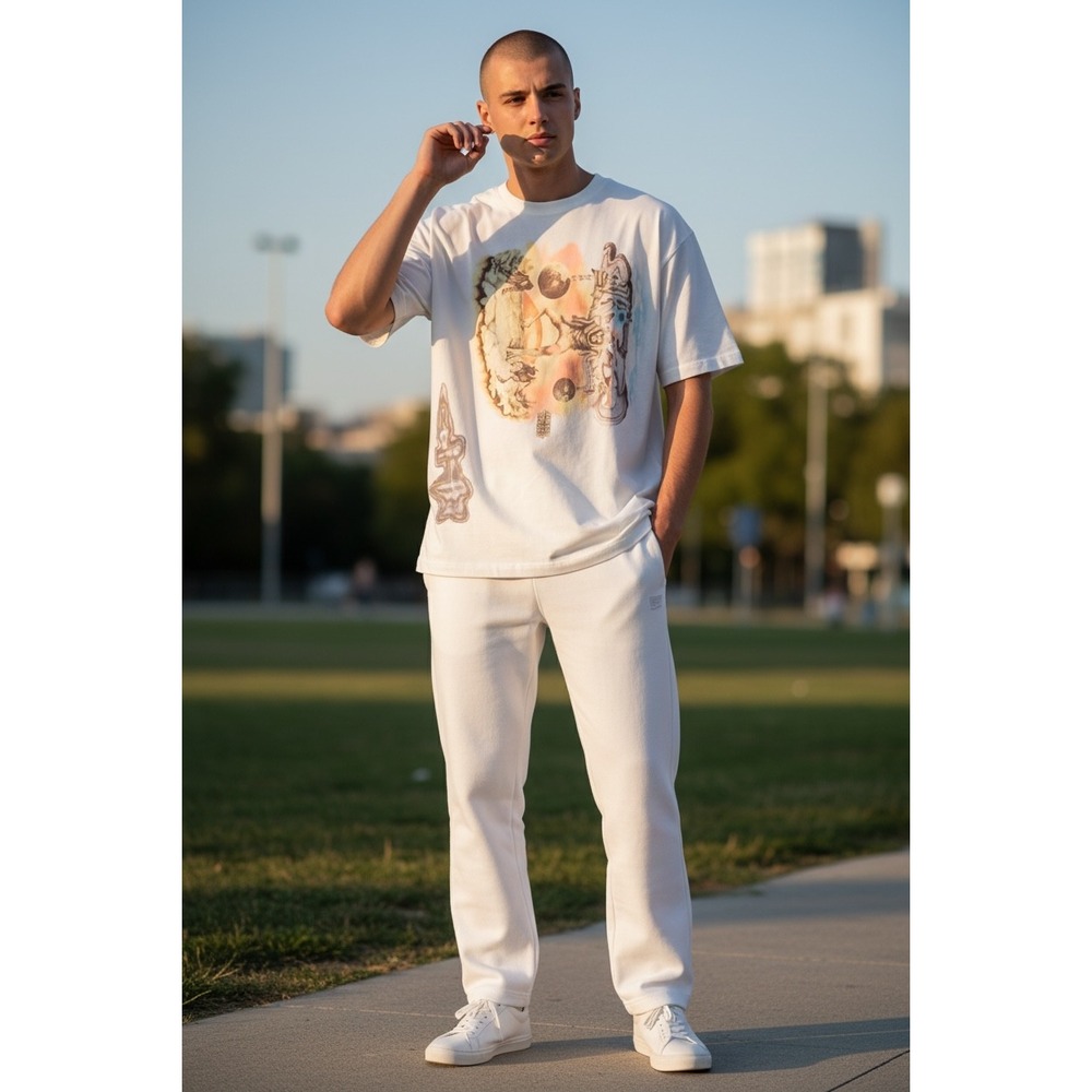 Travis Scott Circus Maximus Tour 2024 Australia NZ White T-Shirt Mens XL